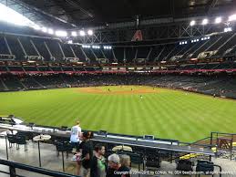 Chase Field View From Picnic Pavilion Vivid Seats