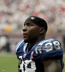 Defensive end Robert Mathis of the Indianapolis Colts walks the... News  Photo