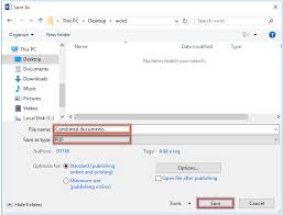 How To Combine Multiple Documents Into One Pdf File In Word