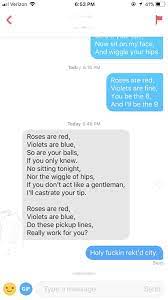 Roses are red, violets are blue. Roses Are Red Xpost From R Tinder Murderedbywords