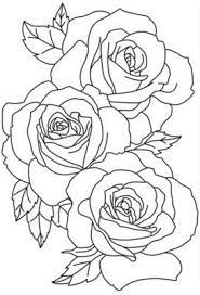 Search Results Urban Threads Unique And Awesome Embroidery Designs Rose Outline Tattoo Rose Tattoo Stencil Flower Outline Tattoo