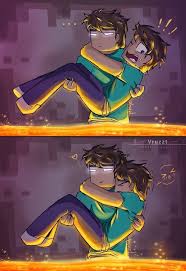 Pin By Serafima On Majnkraft Minecraft Anime Minecraft Comics Minecraft Drawings