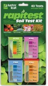 Luster Leaf 1601 Rapitest Test Kit For Soil Ph Nitrogen Phosphorous And Potash