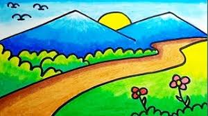 Wina silvina hsb silvinahsb en pinterest. Cara Menggambar Pemandangan Sunset Di Pantai Drawing Sunset Scenery Drawing Beach