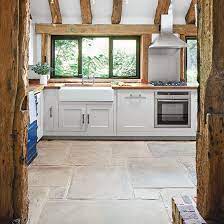With neutral colors of gray throughout and white accents, this table is sure to match any home and decor! Pale Grey Country Kitchen Kitchen Tour Ideal Home