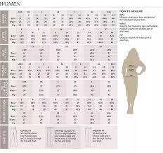 Is There A Size Chart For Mens Clothing To Womens Clothing