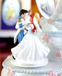Disney Princess Wedding Cake Toppers Google Search Disney Princess Wedding Little Mermaid Wedding Wedding Cake Toppers
