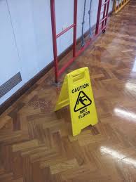 Wet Floor Put Out Sign To Prevent Slips And Falls Slip And Fall Wet Floor Health And Safety