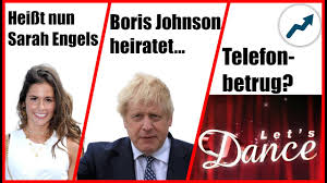 Uk prime minister boris johnson drastically ramped up the country's response to coronavirus on monday, after a weekend of confusing briefings. Sarah Lombardi Nun Sarah Engels Johnson Heirat Mit Symonds Betrag Bei Lets Dance Trends Aktuell Youtube