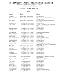 HUNTINGTON UNION FREE SCHOOL DISTRICT