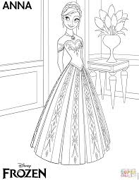 Dibujos Para Colorear Frozen Y Ana