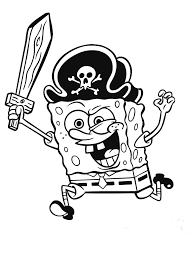 Dibujo Para Colorear De Bob Esponja Desenhos Desenhos Para Colorir Colorir