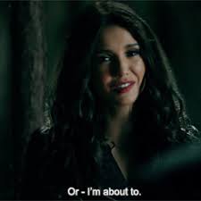 The moment you realize Steferine was actually endgame and Katherine won  when she said “ if i cant have stefan, then no one can”