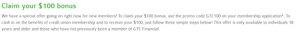 Jun 27, 2021 · gte financial credit union offers early direct deposit and is available to people in all states. Expired Gte Financial 100 Checking Bonus Direct Deposit Not Required Doctor Of Credit
