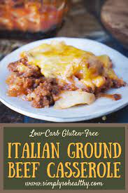 It turns into soups, stews, burgers and serving this with aip friendly cauliflower rice makes a more substantial meal but the 'rice' is much this recipe uses ground beef, reminiscent of regular lasagna, but i have also used shredded chicken. This Keto Friendly Italian Ground Beef Casserole Recipe Makes A Meal Even The Kids Will Love I Ground Beef Casserole Beef Casserole Beef Casserole Recipes