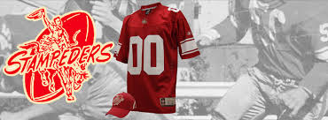2019 saw the cfl's uniform provider switch from adidas to new era — a company with no prior jersey manufacturing experience — and a number of clubs took advantage with redesigned uniforms. Stamps Unveil Retro Wear Calgary Stampeders