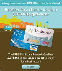Additional funds cannot be added later. Ithinklocal 450 In Free Credit Win 100 Visa Gift Card