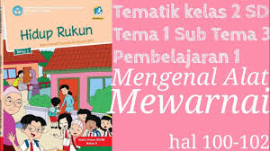 Perbedaan Pensil Warna Spidol Dan Krayon Kelas 2 Halaman 100 102 Youtube