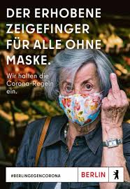 Contact tracing app in germany. Berlin Gives Middle Finger To Anti Maskers In Tourism Agency Ad Germany The Guardian