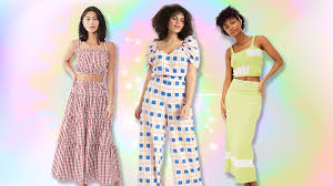 Slant shoulder hollow out jumpsuit halter backless jumpsuit. Best Matching Sets Shop Fashion Co Ords For Summer 2021 Stylecaster