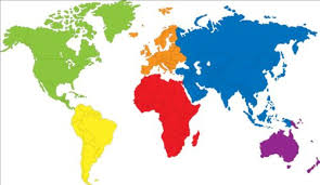 What can a map vector be used for? Free Vectors Down Simple Color World Map Vector 02