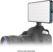 Digipower Rgb On Camera Portable Video Light With Built In 4000mah Powerbank 21 Lighting Effects 3200k 5600k Lcd Screen Dp Vlrgb Best Buy