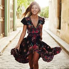 Italian Dresses For Casual Looks Italian Dresses Roma Italian Vintage Sundress Bvxcxhq Boho Summer Dresses Boho Maxi Dress Maxi Dress With Sleeves