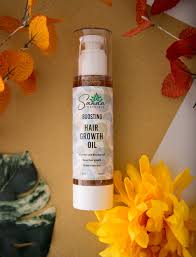 This bottle of pure organic castor oil helps to boost hair growth on the head, brows, and lashes. Boosting Hair Growth Oil 100ml Sanaa Naturals
