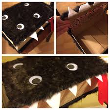 Harry Potter Monster Book Valentine Box Need Some Fur Felt And Googly Eyes My Harry Potter Valentine Box Ideas Harry Potter Valentines Monster Valentines