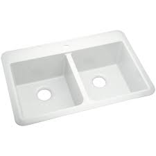 Wayfair kitchen sinks drop in 22 days. Bathroom Sinks W Fiberglass Kitchen Sink 4 Hole Double Bowl Acrylic Drop In Acrylic 22 In Home Garden