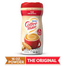 It is produced by nestle, who also produce a range of coffee products including nescafé gold blend & nescafé dolce gusto. Coffee Mate The Original Powder Coffee Creamer 16 Oz Canister Non Dairy Lactose Free Gluten Free Creamer From Walmart In Austin Tx Burpy Com