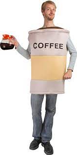 Or mix and match our halloween window decorations and halloween table decorations to create a spooktacular display. Amazon Com Adult Coffee Costume Size Adult Standard Clothing