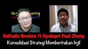Penistaan agama oleh seorang youtuber joseph paul zhang. Talk Show Ps Saifudin Ibrahim Ft Ps Jozeph Paul Zhang Youtube