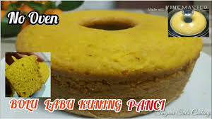 Resep bolu ini sangat beragam mulai dari rasa keju, cokelat, pandan, hingga bolu klasik. Bolu Labu Kuning Panci No Oven Irit Enak Mudah Praktis Ekonomis Hanya 2 Telur Youtube