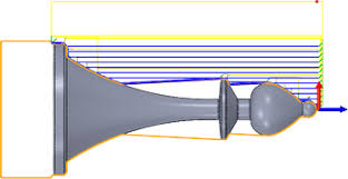 Der steuerung muss nur mitgeteilt werden, ob der fräser links (g41) oder rechts (g42) von der kontur verfahren soll. Drehen Profil Hsm Autodesk Knowledge Network