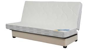 Banquette Lit Clic Clac 140 Cm Matelas Mousse Moulee Hr 46 Kg Dunlopillo Avec Images Banquette Lit Matelas Banquette