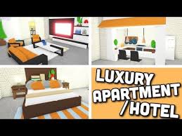 I Made A Luxury Apartment Hotel Room Using New Design Ideas Building Hacks Adopt Me Roblox Youtu Luxury Apartments Hotels Room Small Apartment Decorating