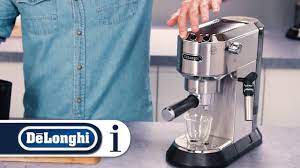 Check spelling or type a new query. How To Programme The Quantities On Your Dedica Pump Coffee Maker Ec680 And Ec685 Youtube