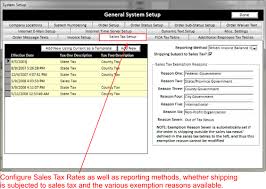 Sales Tax Setup Bizwizard Order Manager Users Guide