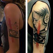 55 Incredible Cover Up Tattoos Before And After Cuded Cover Tattoo Cover Up Tattoos Cover Up Tattoos Before And After