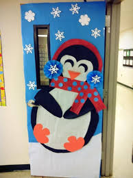Winter Classroom Door Decoration Winterdecoration January Penguindecoration Winter Snow Classro Porte Noel Decoration Porte Decoration Porte De Classe