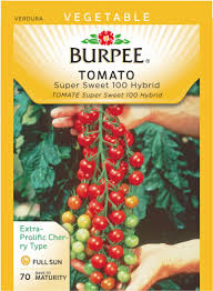Growing homemade sweet 100 cherry tomatoes is a fantastic hobby to learn because they are just so delicious. Burpee Super Sweet 100 Hybrid Tomato Seeds 1 Ct Fred Meyer