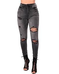 Pantalon fuselé en nylon cordura® extensible noir. Pin On Jeans Femme