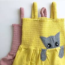 Ubang Cphshop On Instagram Our Cat Smock Dress Has Been A Favorite Must Have Find It Online At Ubang Dk Among Many Other Smock Dress Smocking Burlap Bag