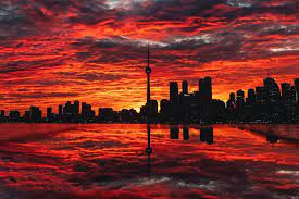 Most relevant best selling latest uploads. Last Night S Sunset In Toronto Was A Real Beauty