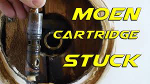 How to remove stuck shower mixing valve cartridge without a puller when plastic tool doesnt work. How To Replace Moen Cartridge When Its Stuck Clip Won T Fit 1225 Youtube