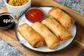 In this spring roll recipe, i tried to keep the ingredients to items that you can easily find. Spring Rolls Recipe Veg Spring Roll Recipe Veg Roll With Spring Roll Sheet