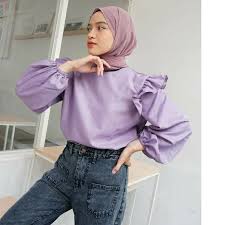 Barang bagus bagus dan sudah sampai dengan selamat. Jual Baju Kantor Wanita Simpel Terbaru Lazada Co Id