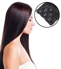 A very dark brown that. Black Brown 1b Clip In Hair Extensions 100 Real Hair Human Hair
