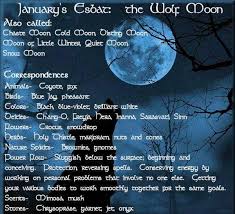 Being open to see all sides and all perspectives, which may open you up to see new. Jan Esbat Moon Witch January Full Moon Wolf Moon